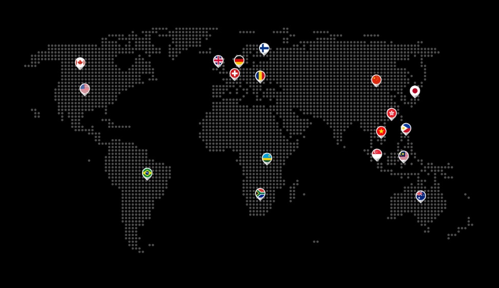 world map